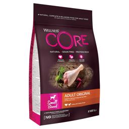 Wellness Core Adult Original Tørfoder til Små Racer Kylling & Kalkun